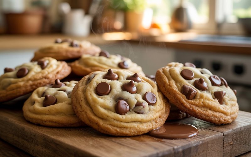 The Ultimate Chocolate Chip Cookies: Crispy Edges, Chewy Centers