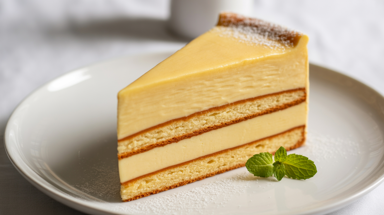 The 'Magic' Custard Cake That Separates into 3 Layers by Itself