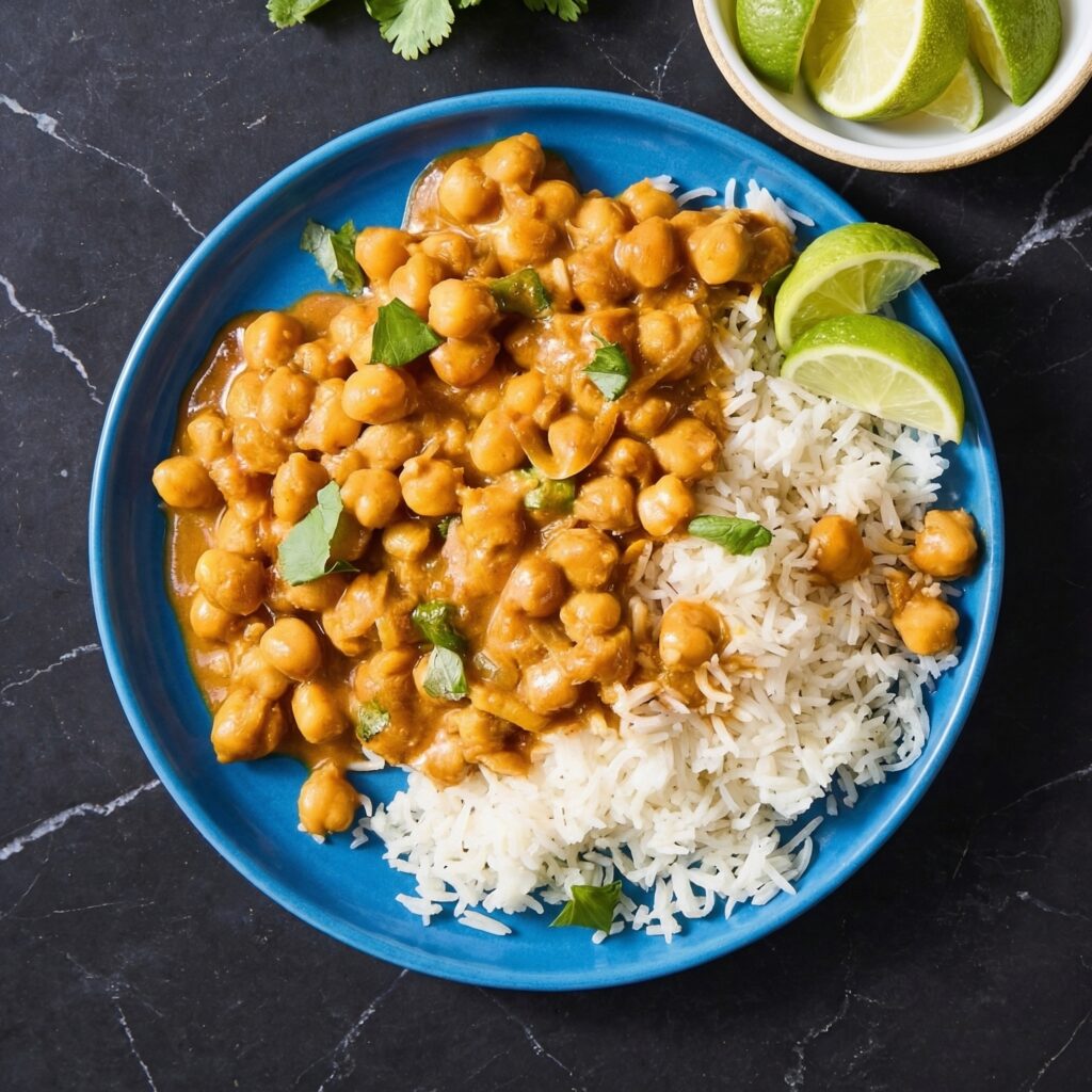 Creamy Coconut-Lime Chickpea Skillet: A One-Pan Weeknight Wonder Bursting With Flavor