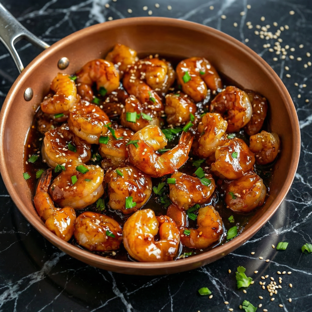 Honey Garlic Shrimp (Sweet, Sticky, and Ready in 10 Minutes)