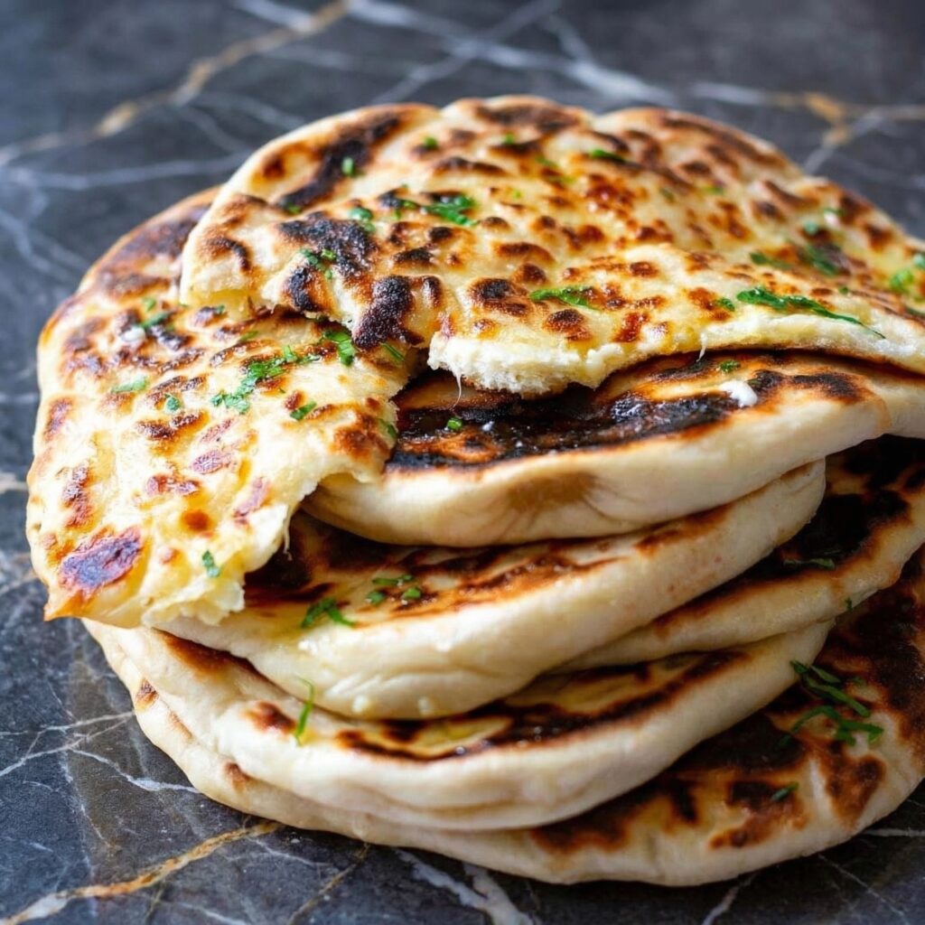 Perfect Naan (Soft, Fluffy, Garlic-Buttered)