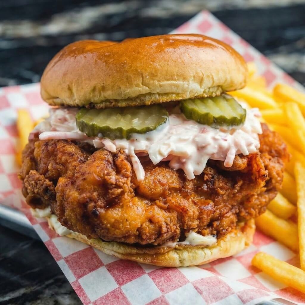 Nashville Hot Chicken Sandwich: Spicy, Crispy and Irresistible