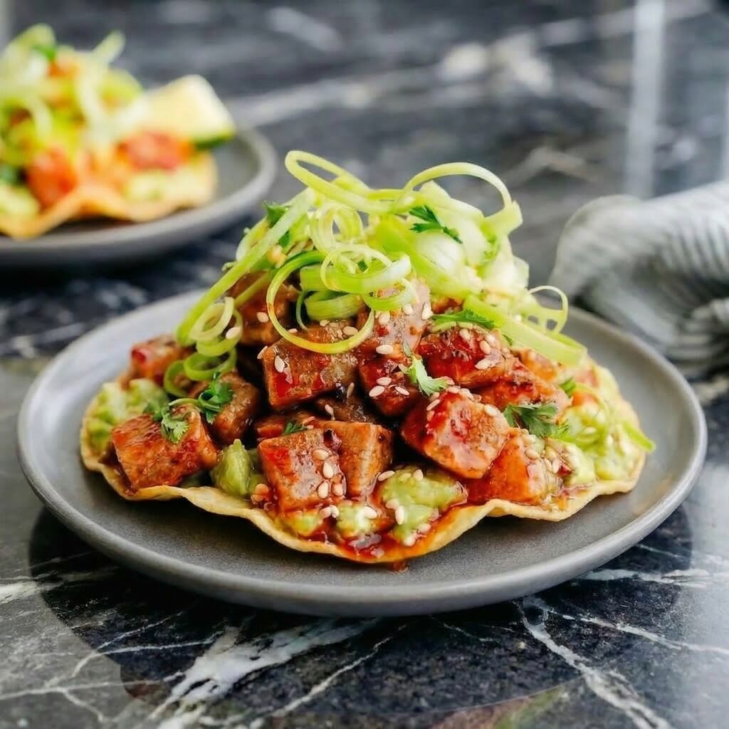 Ahi Tuna Tostadas: Fresh, Spicy and Crunchy